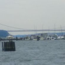 遠くに見えるのがジョージワシントンブリッジです