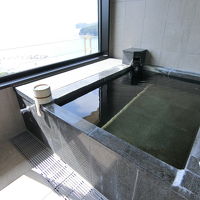 客室の温泉は最高です