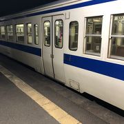 無人駅から