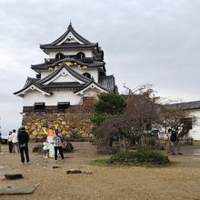 天守とひこにゃん