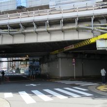 一八通りの西方向からの様子