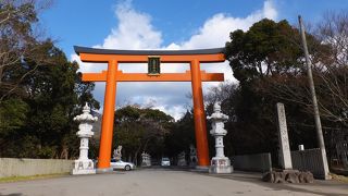 鳥居からが長いです。