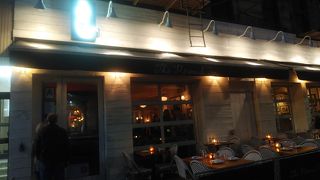 ディナーの後ロックフェラーセンターの夜景を見に行く