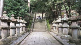 家康が1年間埋葬されていました