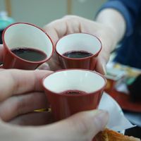 食前酒で乾杯♪