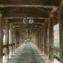 平安風情いっぱいの長谷寺の登廊