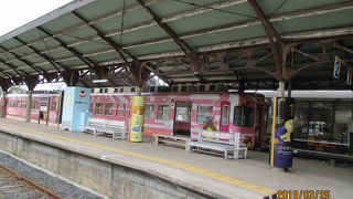 レトロな雰囲気の地方鉄道