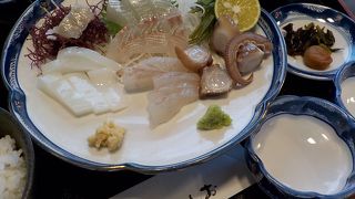 海鮮がおいしい