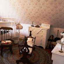 モンゴメリが生まれた部屋