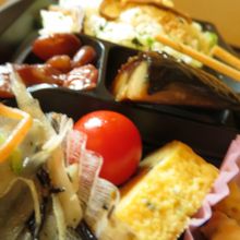色鮮やかなお弁当