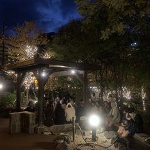 人気の足湯です。