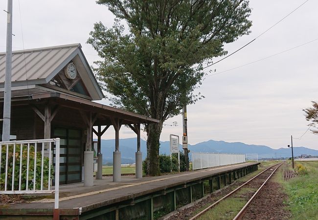 午後ティーCMロケ駅