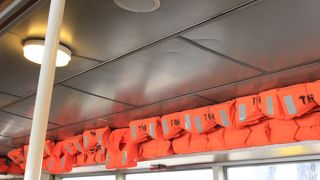 トラムのチケットで乗れる