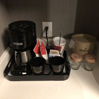 コーヒーと紅茶とペパーミントティーがありました