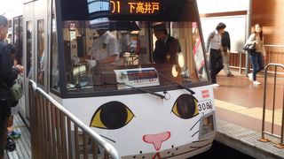 幸福の招き猫電車