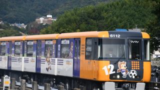 地下区間も走っています