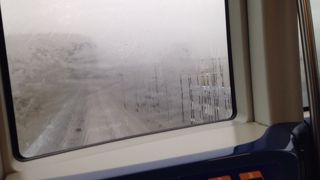 雨だとイマイチ