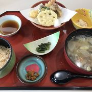 すいとん御膳を食べました