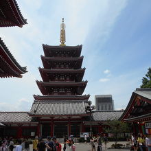 浅草寺五重塔