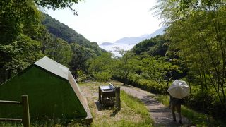 仙酔島キャンプ場