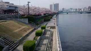 遊歩道、野球場、運動場などがよく整備