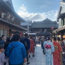 時の鐘周辺の街並み