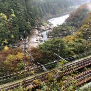 まだ少し紅葉が早い