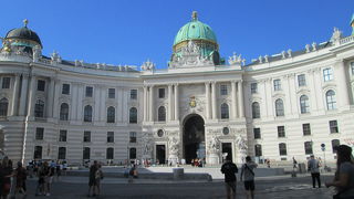 ホーフブルク王宮近く