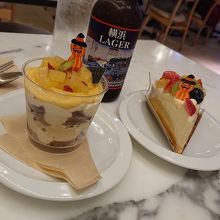 ケーキが安くて美味しいです。