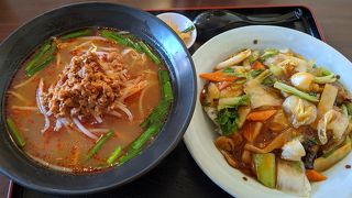 ランチがお得です。