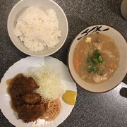 ヒレカツランチ