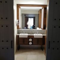 洗面台が二つあり便利