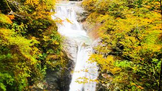 七ツ釜五段の滝