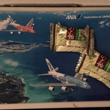 はがきとのど飴