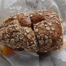 タマゴとソーセージのサンド