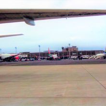 ここはケニア航空のハブ空港