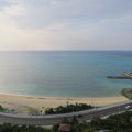 部屋から沖縄海岸国定公園の海を一望