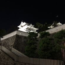 駅北口から見た