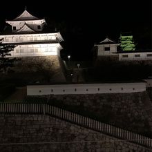 新幹線のプラットフォームから見た