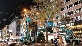 さっぽろイルミネーションの時期です