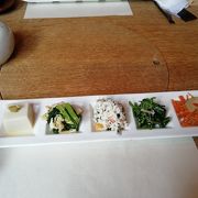 野菜料理でヘルシー