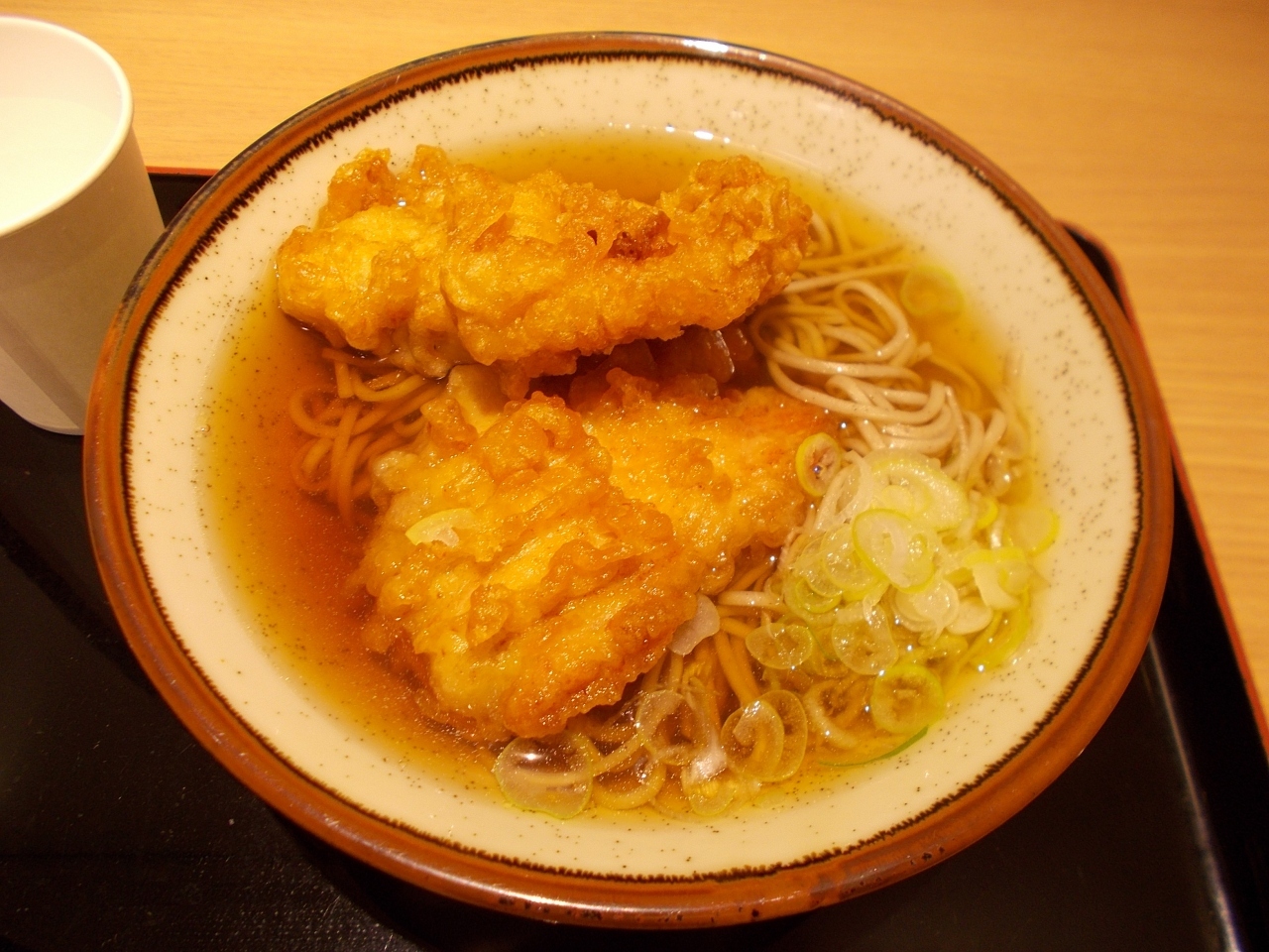 鶏から揚げそば