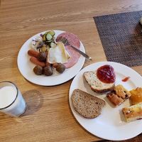 盛りつけるとこんな感じ。割と美味しくお代わりしたりしました。