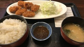 カキフライ定食