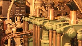 潜水艦内部を見れる