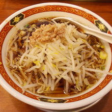 かけらーめん(290円)です。