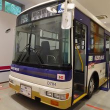 京王バスの展示