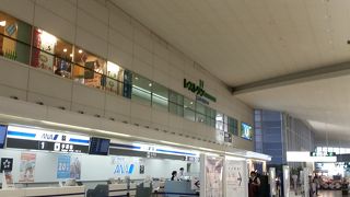 こじんまりとした空港