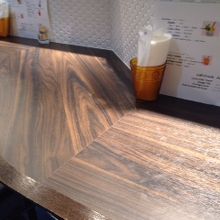 カウンターの様子です。