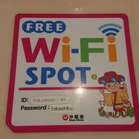 部屋のwifiは弱い。ほぼロビーだけ